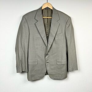 Ermenegildo Zegna Men's 40R  Blazer Sport Coat Jacket Light Gray